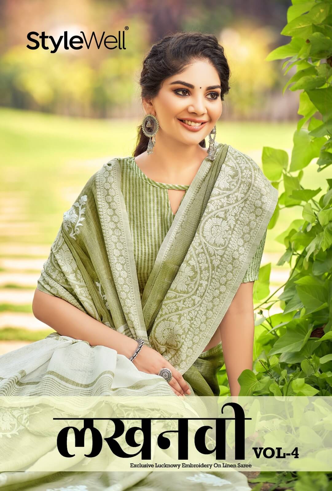 Stylewell sarees Lucknowi vol 4